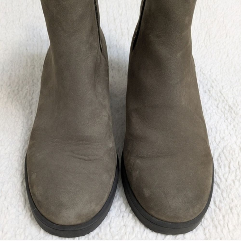 ABEO Horizon Zip Metatarsal Olive Heeled Bootie Boot Fall 6.5 - Picture 3 of 7